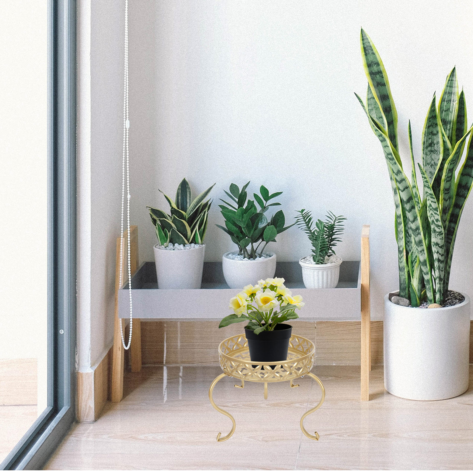 Bonsai Vertical Garden - Soporte de Hierro para Plantas, Mesa
