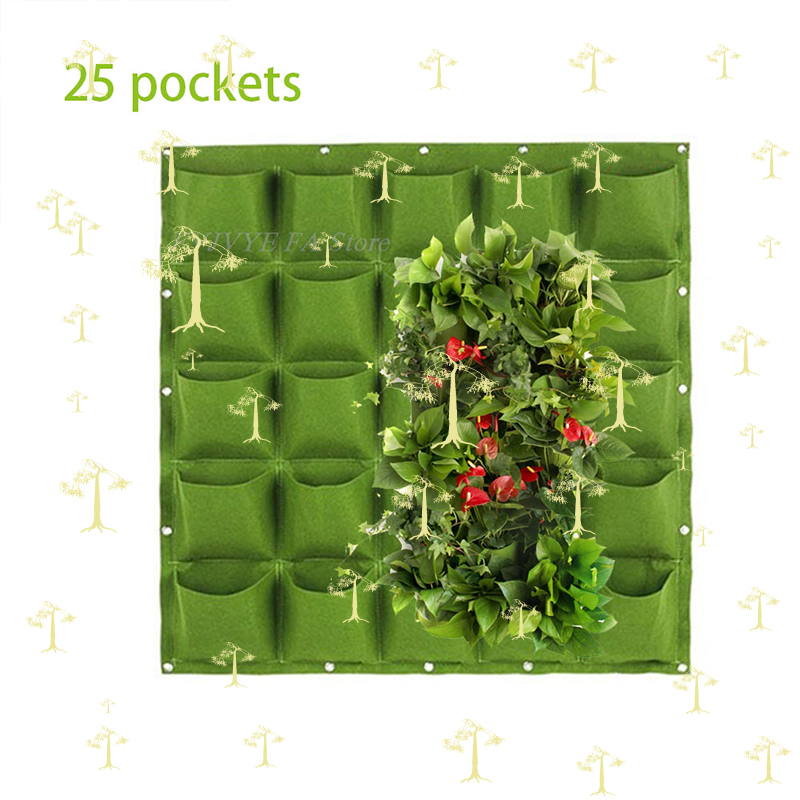 Bonsai Vertical Garden - Bolsas para plantar para colgar en