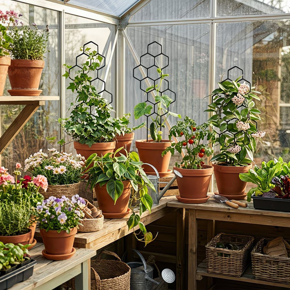 Soporte Hexagonal de Dos Pieza - Bonsai Vertical Garden reseña y precio