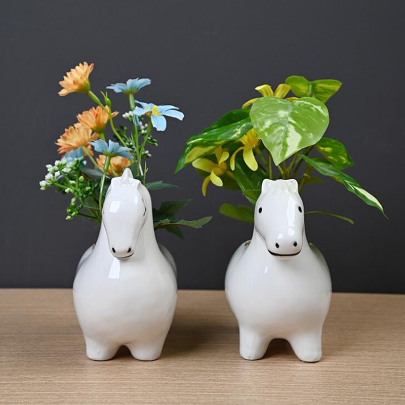 Maceta de Porcelana Blanca Cre - Bonsai Garden Art reseña y precio