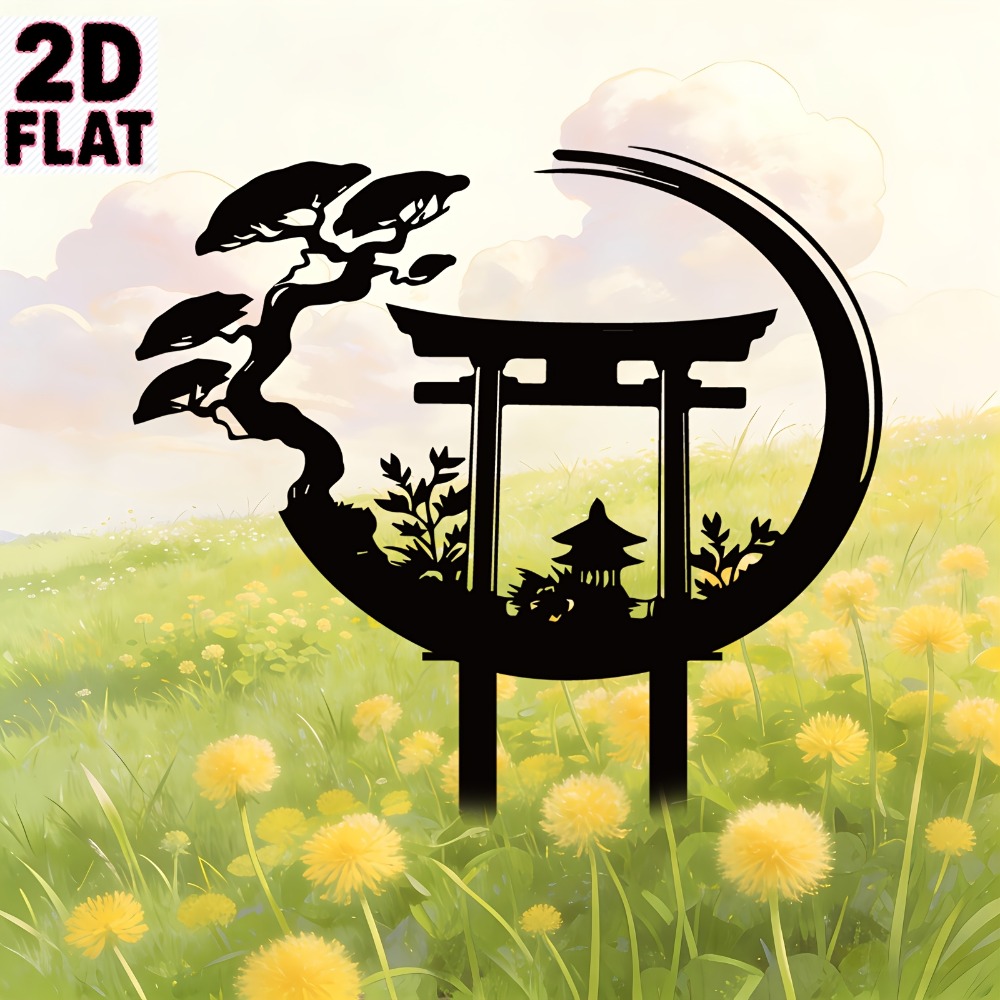 CIFBUY Arte de pared metálico, - Bonsai Garden Art reseña y precio