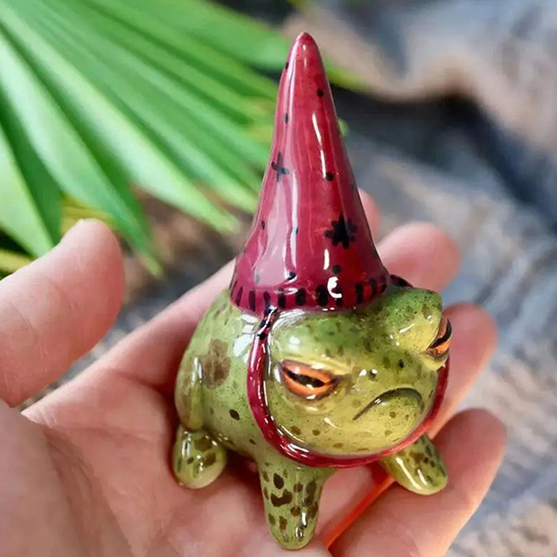 ¡Caliente! Estatuas de rana pa - Bonsai Garden Art reseña y precio