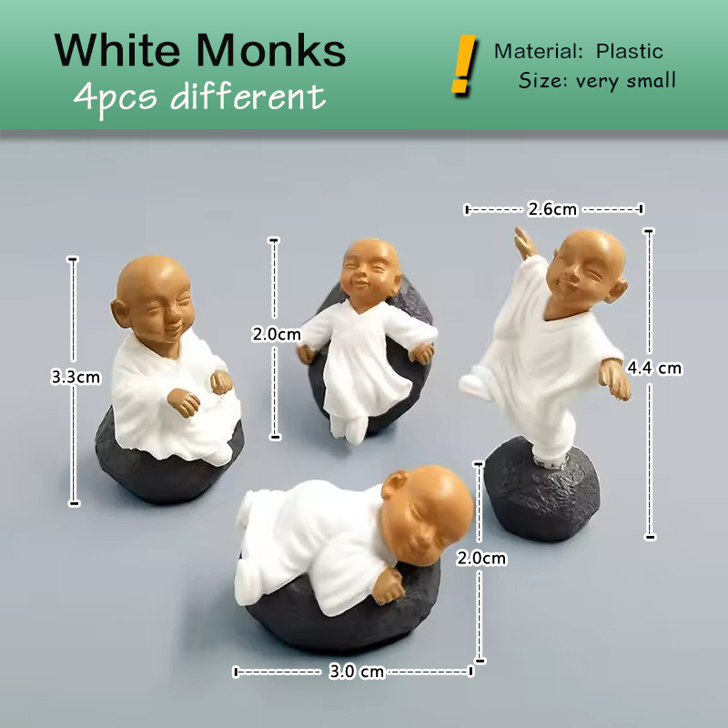 Figurita de monje chino Kong F - Bonsai Garden Art reseña y precio