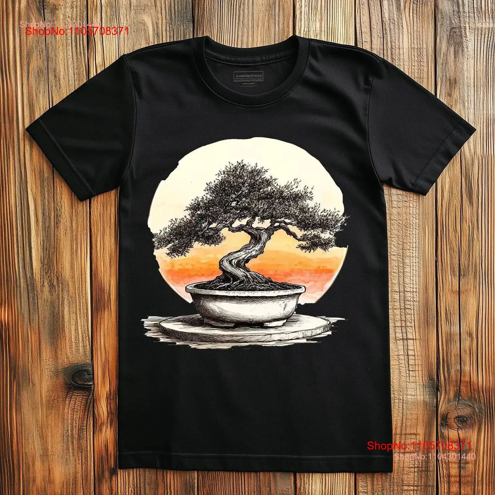 Camiseta con diseño de bonsái  - Bonsai Garden Art reseña y precio